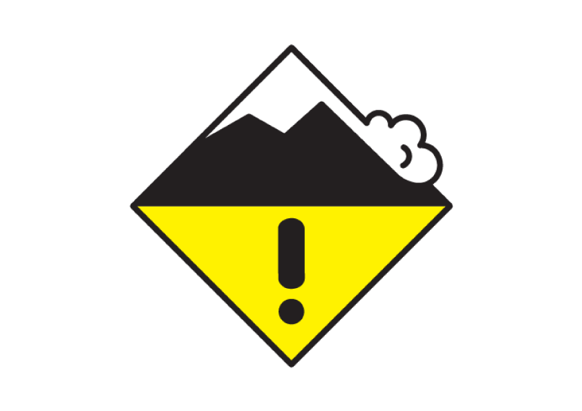 Avalanche danger: Moderate